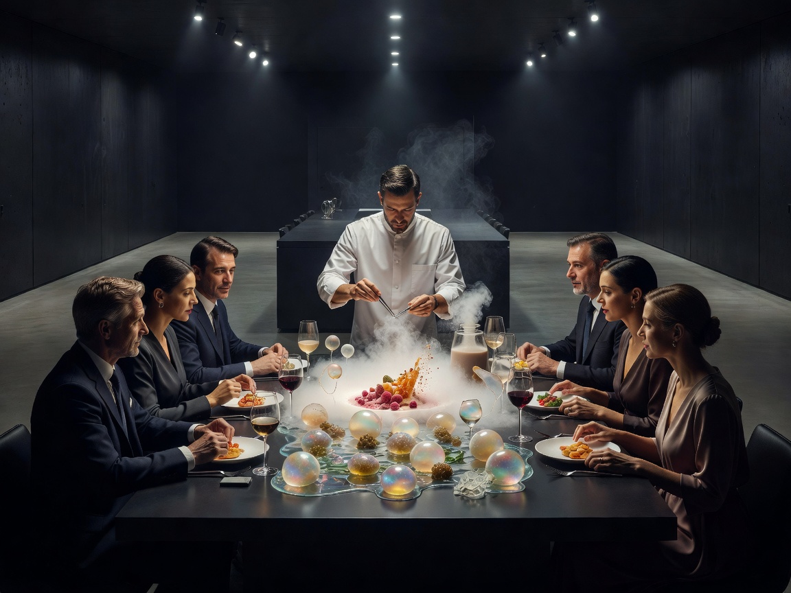 SubliMotion Immersive VR Dining Experience at Hard Rock Hotel Ibiza with projection mapping